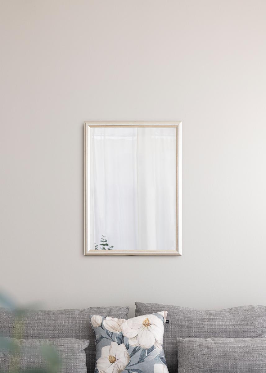 Mavanti Spiegel Tallahassee Zilver 56x76 cm