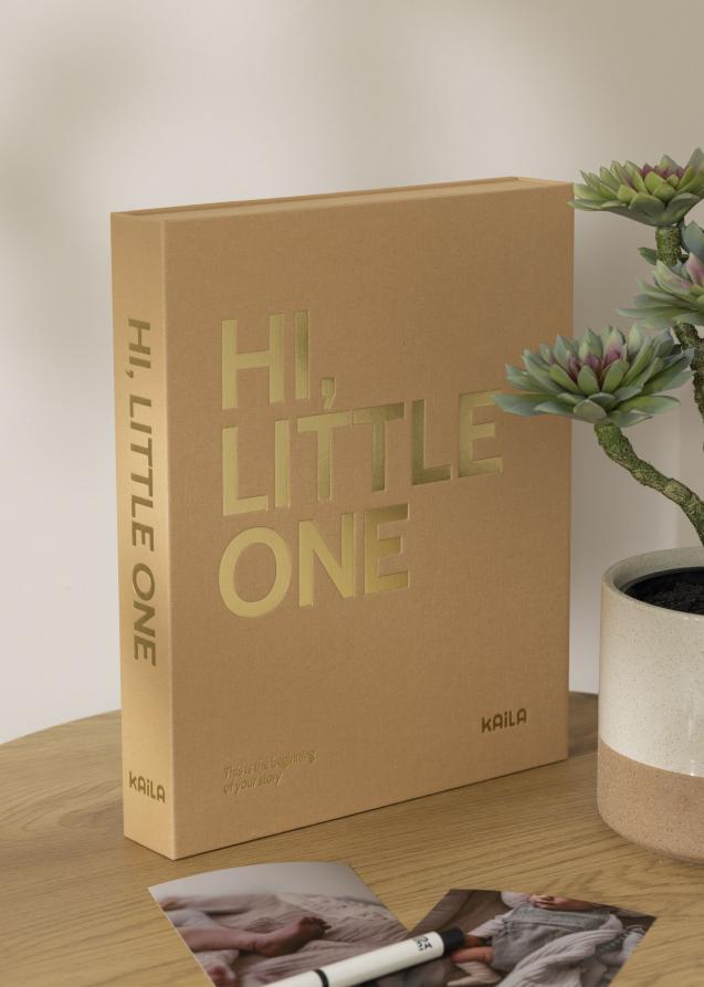 KAILA KAILA HI LITTLE ONE Manilla - Coffee Table Photo Album (60 Zwarte zijden)