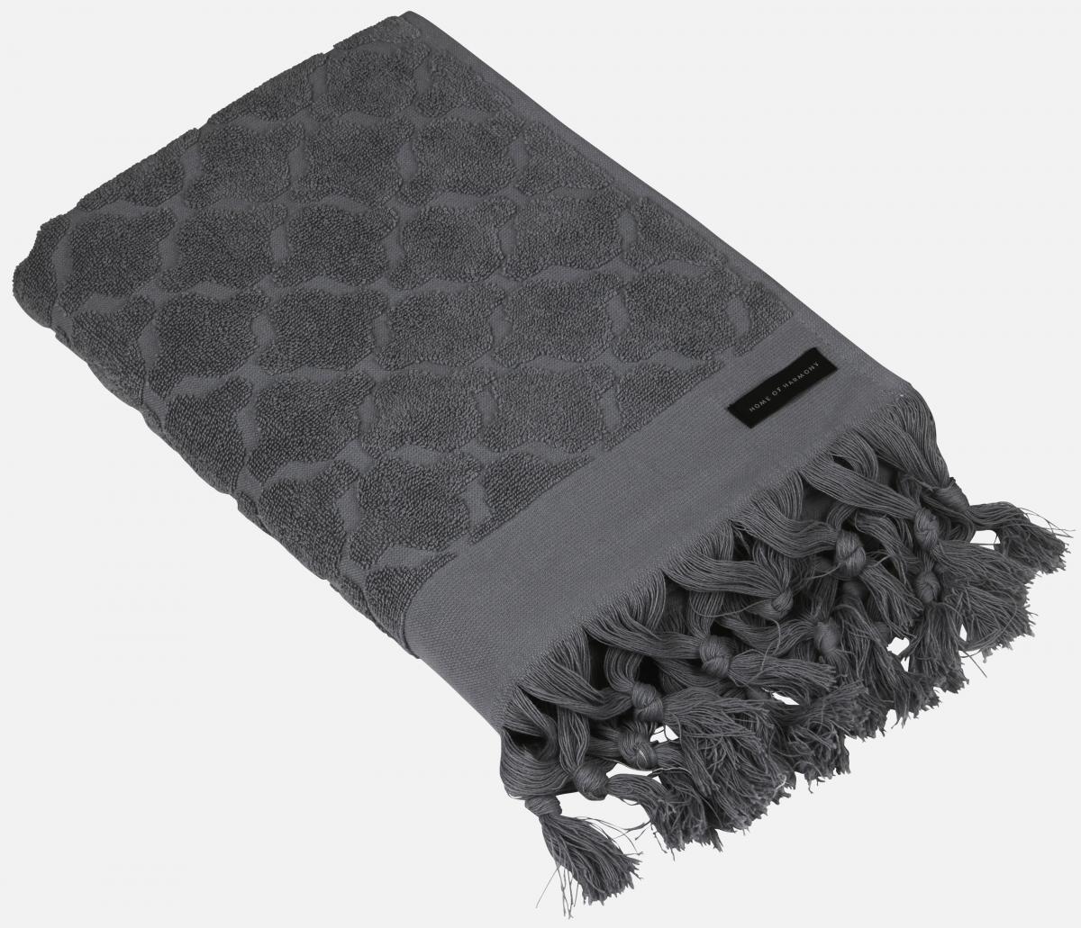 Fondaco Handdoek Miah - Donkergrijs 70x140 cm