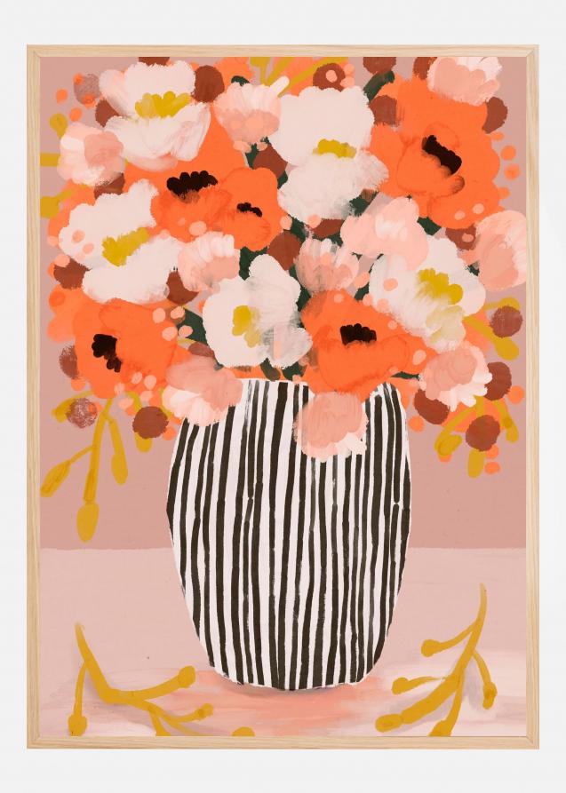 Bildverkstad Pastel Flower Impression no 10 Poster