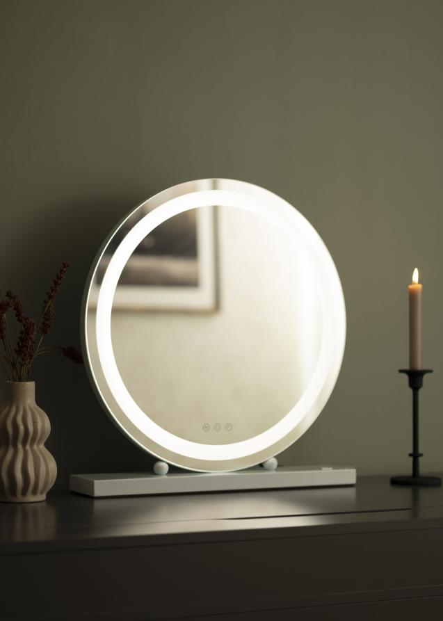 KAILA KAILA Make-up spiegel Round LED Wit 50 cm Ø
