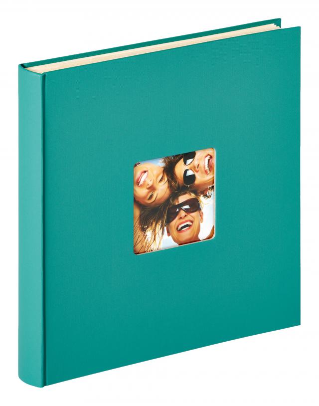 Walther Fun Zelfklevend Turquoise - 33x34 cm (50 Witte zijden / 25 bladen)