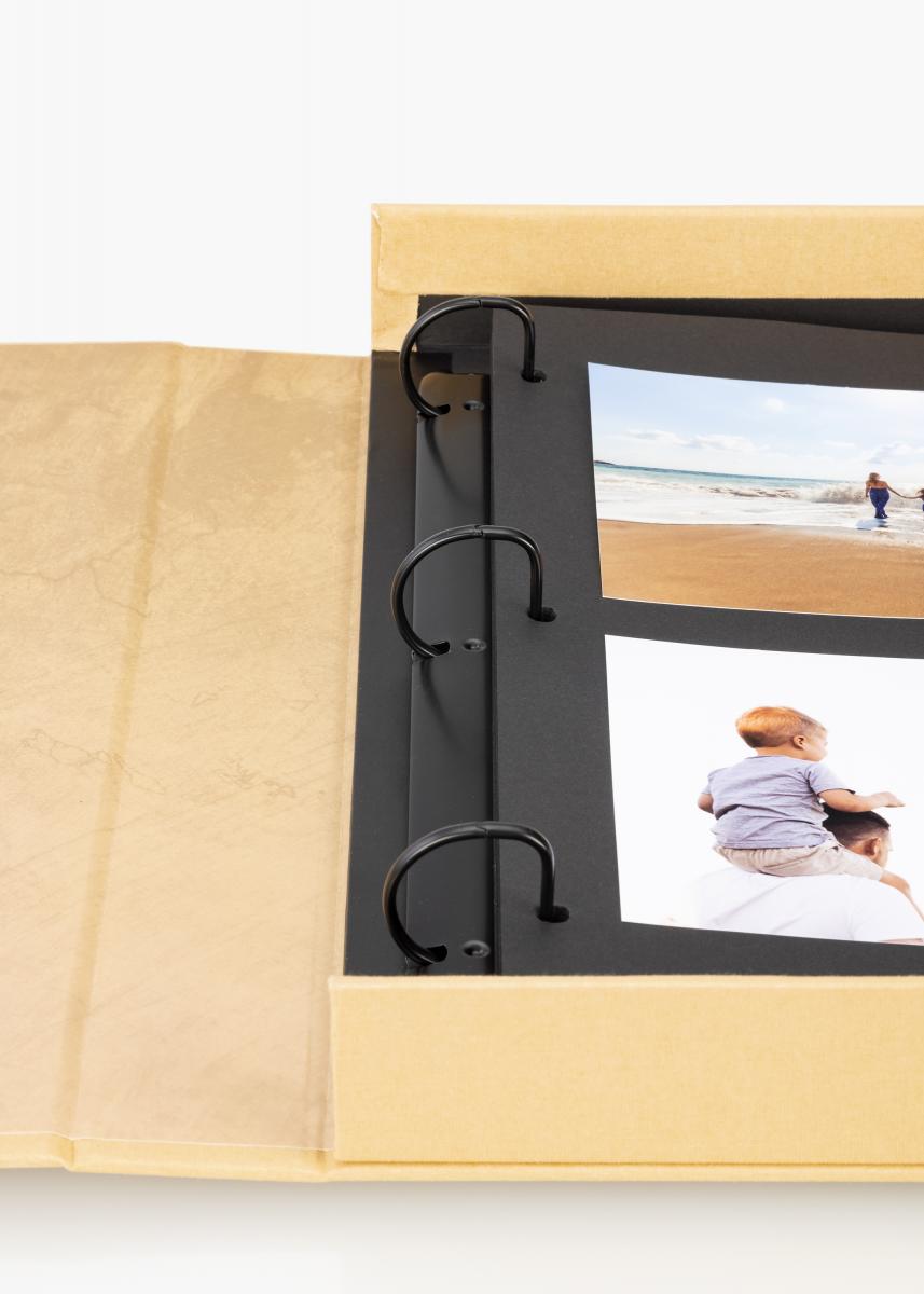 KAILA KAILA HI LITTLE ONE Manilla - Coffee Table Photo Album (60 Zwarte zijden)