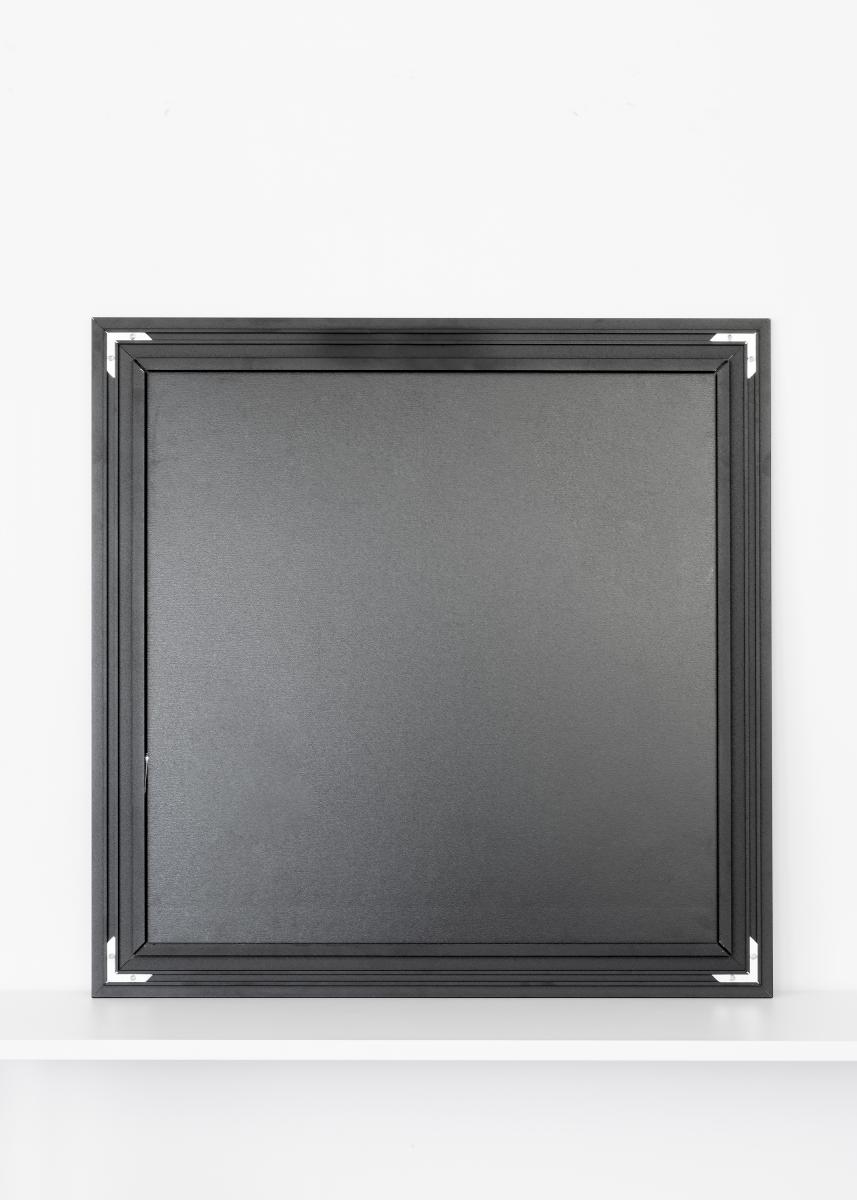 By Lassen Spiegel View by Lassen Zwart 56x56 cm