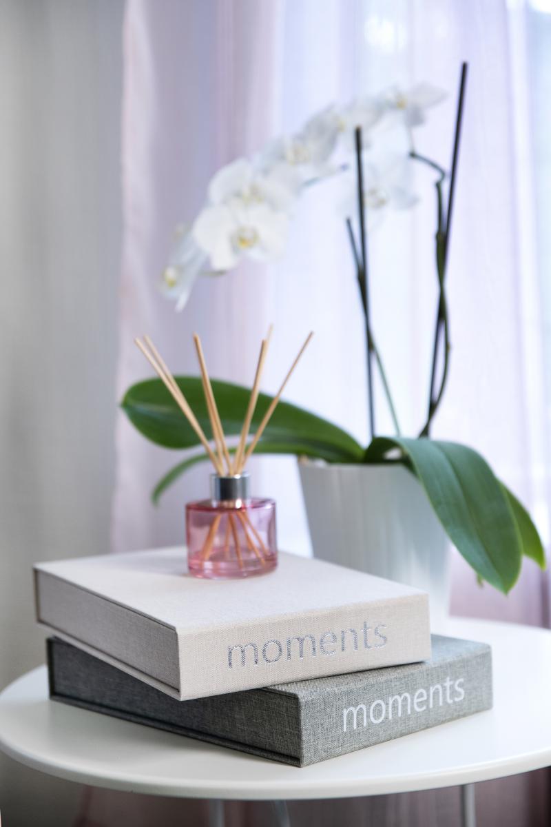 Focus Moments Beige (30 Zwarte zijden / 15 bladen)