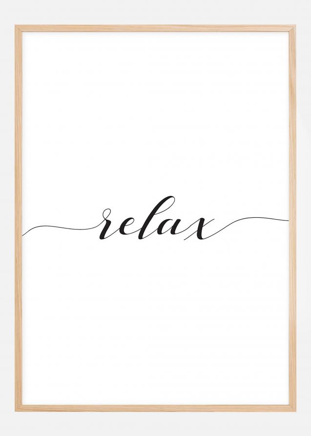 Bildverkstad Relax Poster