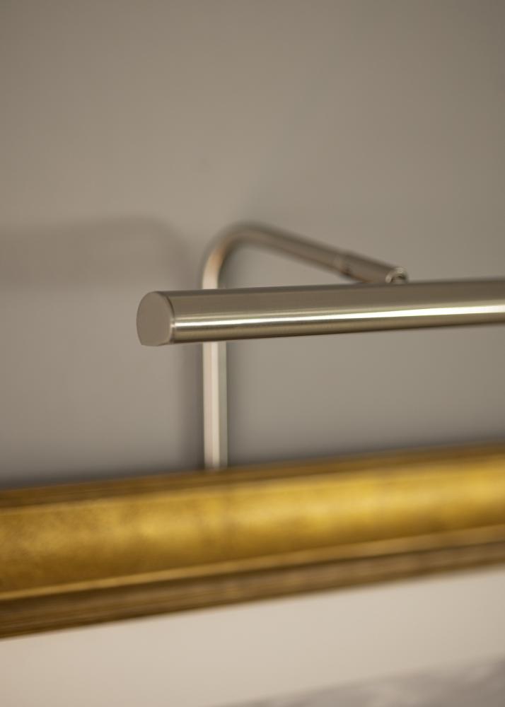 Texa Design Artist LED 30 cm voor lijstbreedte 60-80 cm schilderijverlichting - Nikkel