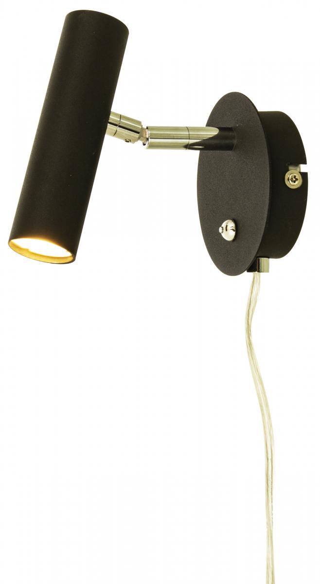 Aneta Belysning Wandlamp Artic - Zwart