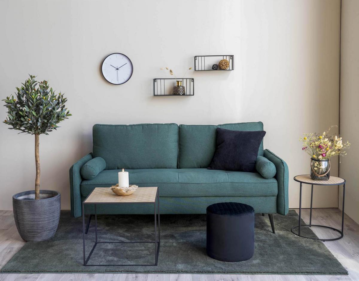 House Nordic Wandplank Paolo 2 st - Zwart
