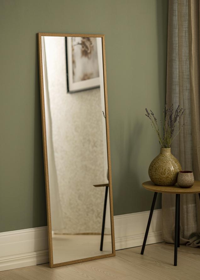 Incado Spiegel Solid Oak 40x120 cm