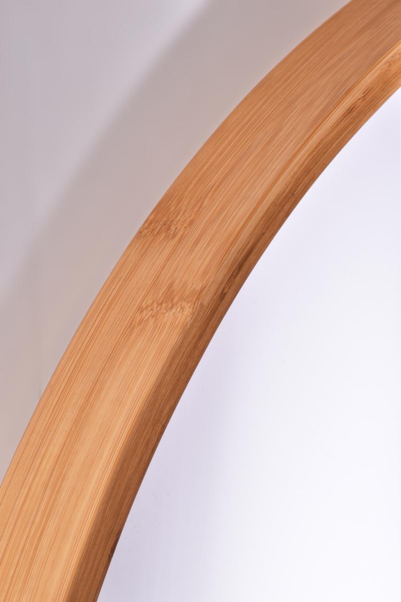 Innova Editions Spiegel Bamboo Round 80 cm ø