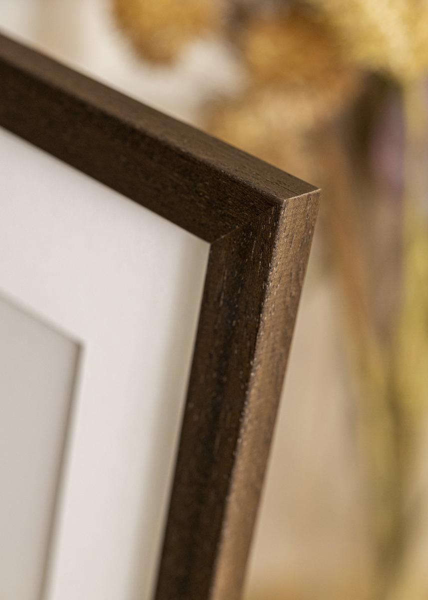 Galleri 1 Fotolijst Brown Wood 12x12 cm