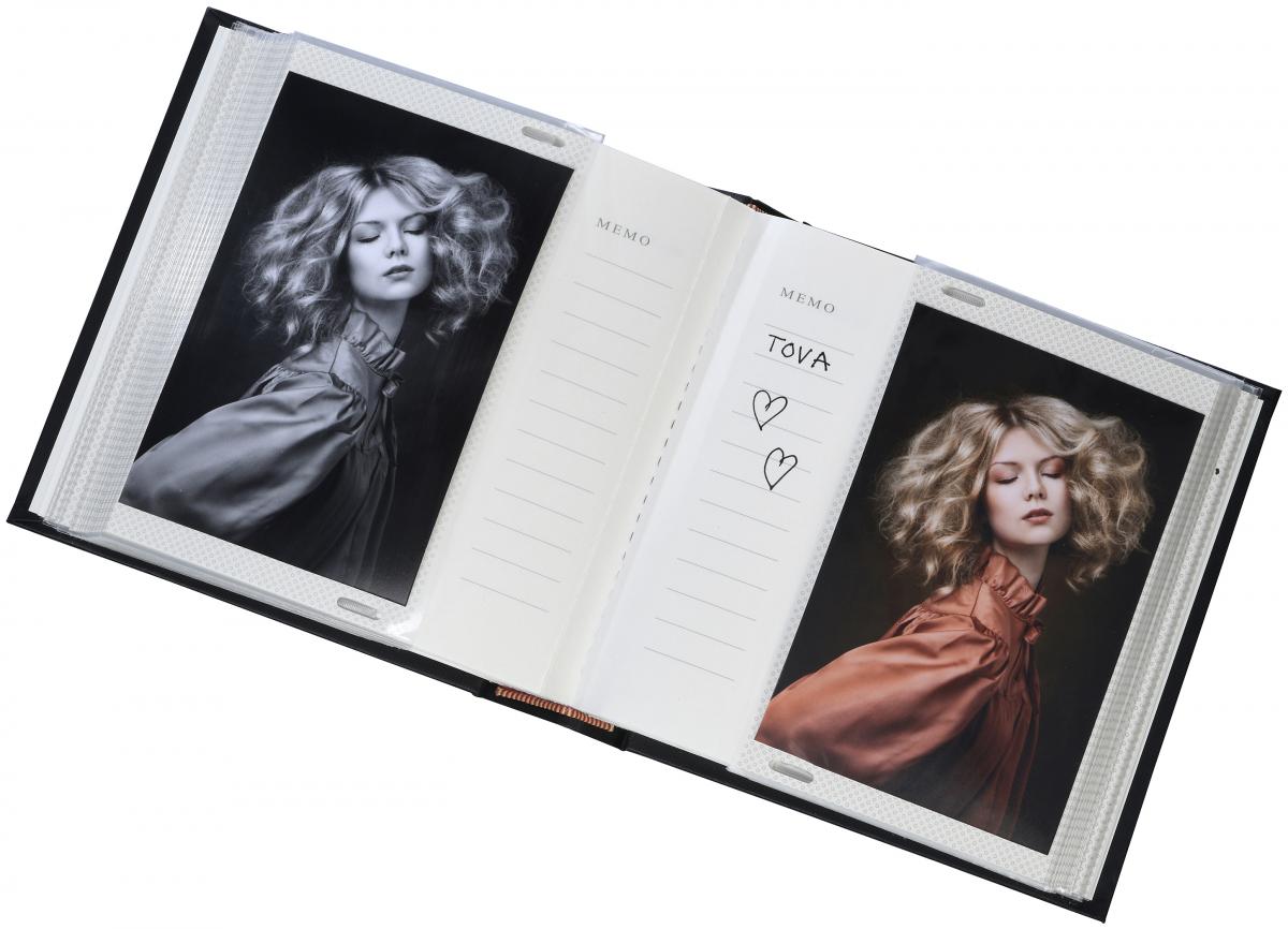 Focus Trend line Album Super Zwart - 100 Foto's van 10x15 cm