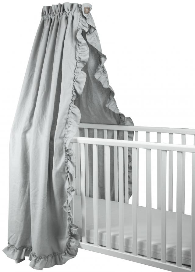 NG Baby Bedhemel Volang - Light Grey 155x230 cm