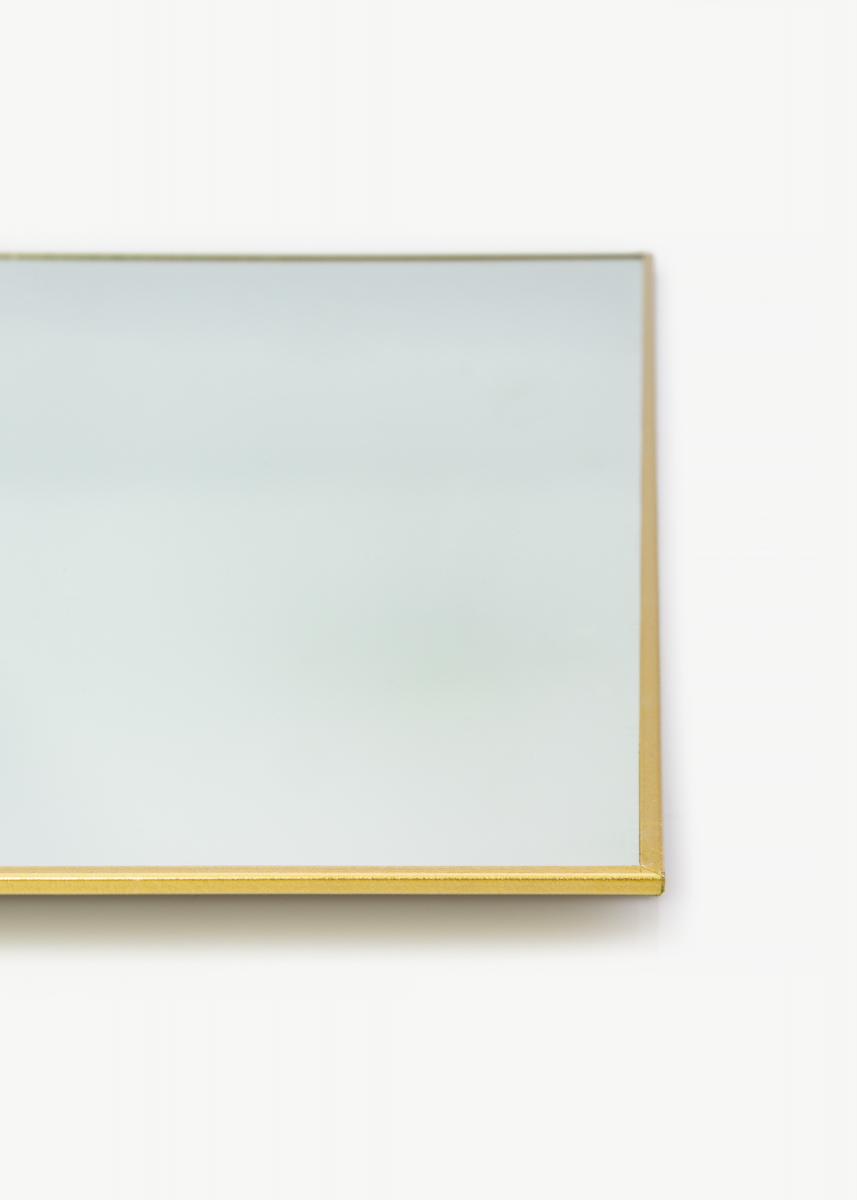 KAILA KAILA Square Mirror - Thin Brass 40x40 cm