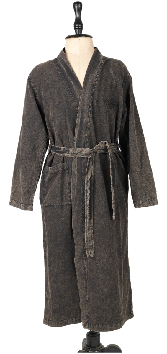 Affari of Sweden Badjas Marmaris Dames - Zwart L