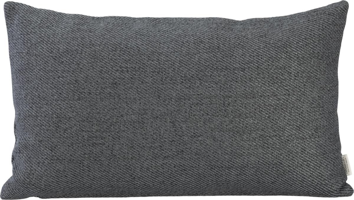 Svanefors Kussensloop Greenwich - Donkergrijs 30x50 cm