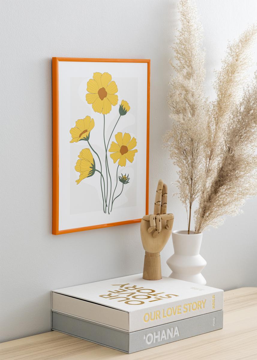 Walther Fotolijst New Lifestyle Acrylglas Licht Oranje 50x70 cm