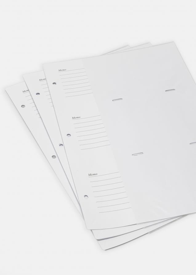 KAILA KAILA Photo Sheets XL 11x15 cm Wit - 10-pack