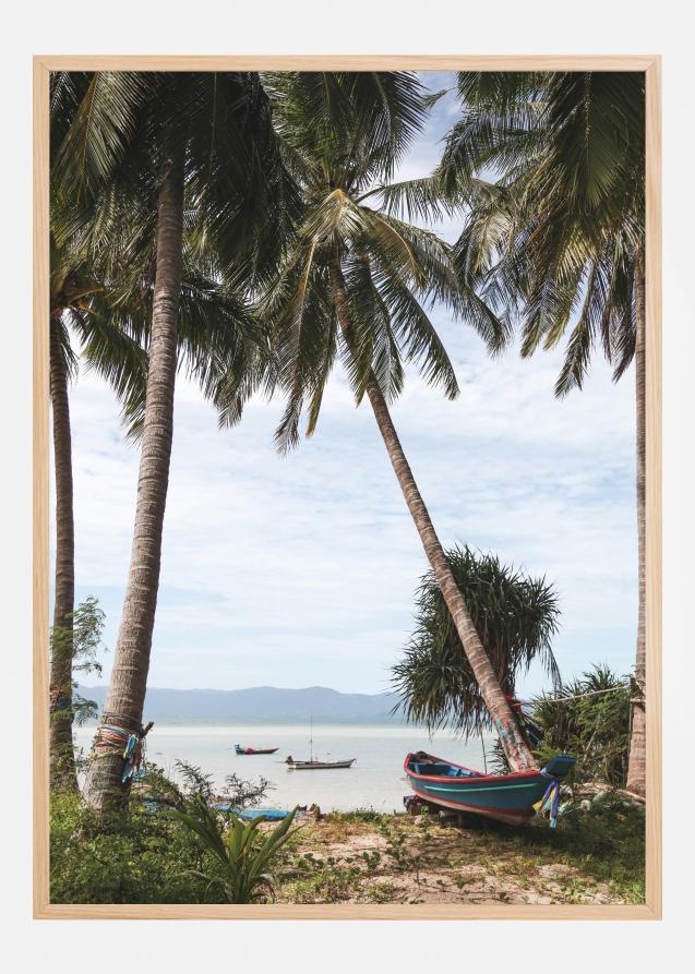 Bildverkstad Boats In Thailand Poster