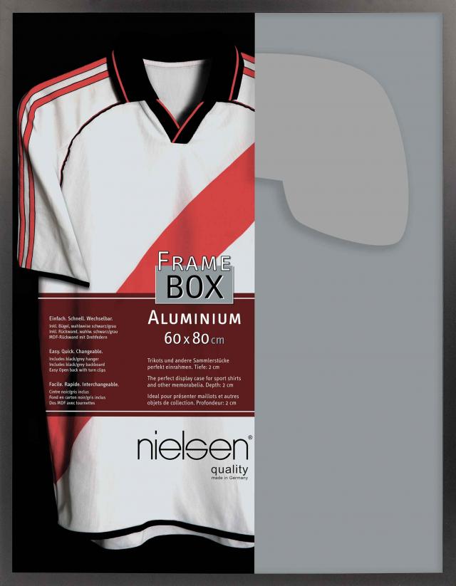 Konstlist - Nielsen Fotolijst Nielsen Box II Acrylglas Zwart 60x80 cm