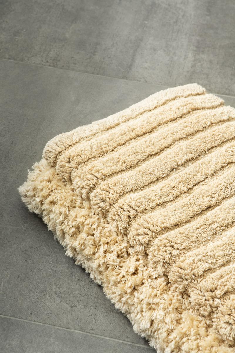 Norvi Group Badmat Stripe - Camel 60x100 cm