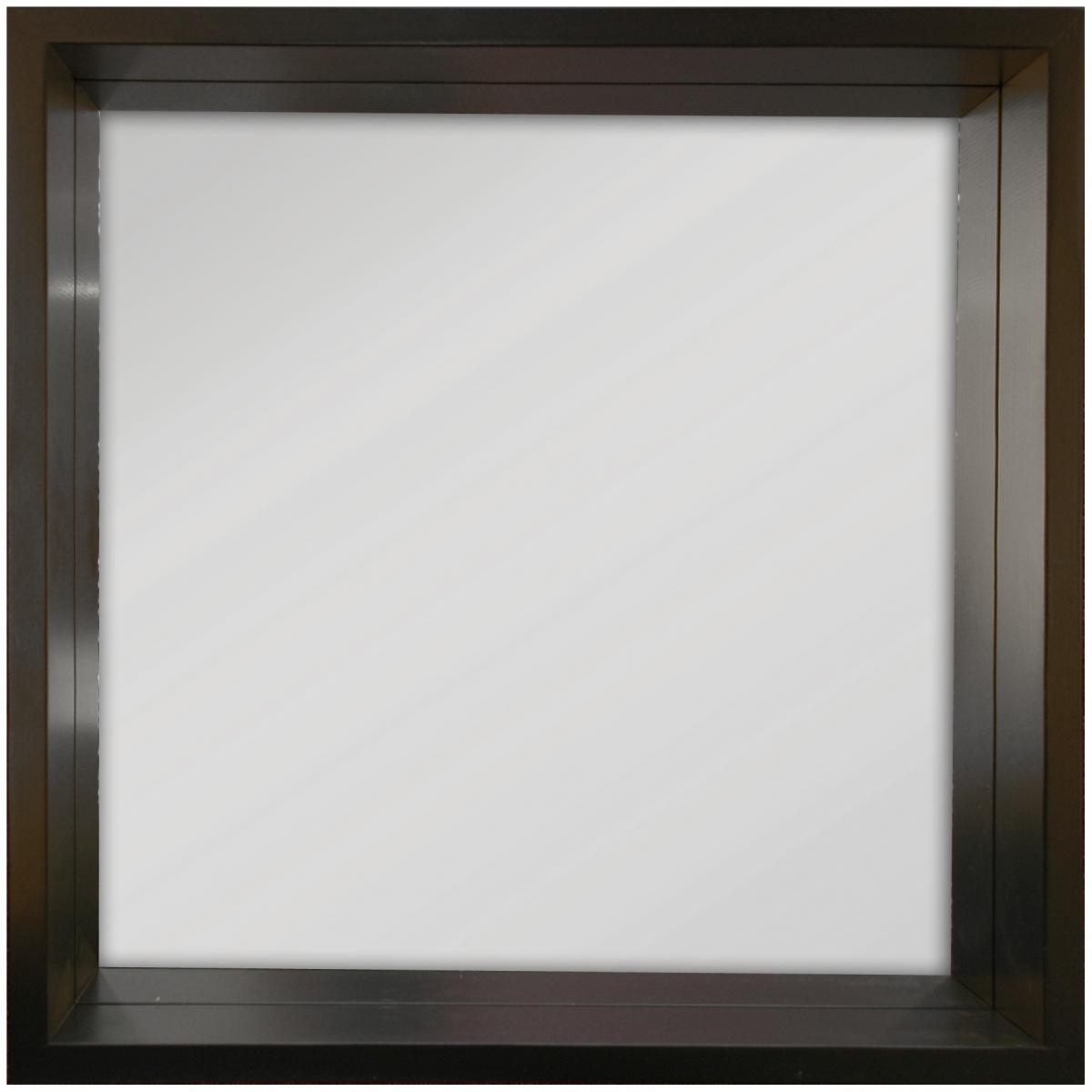 Artlink Spiegel Amanda Box Zwart 50x50 cm