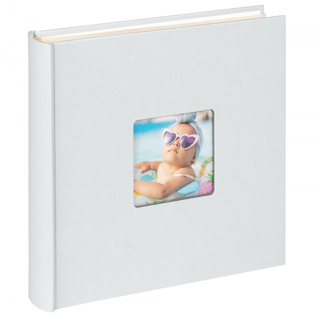 Walther Fun Babyalbum Blauw - 30x30 cm (100 Witte zijden/50 bladen)