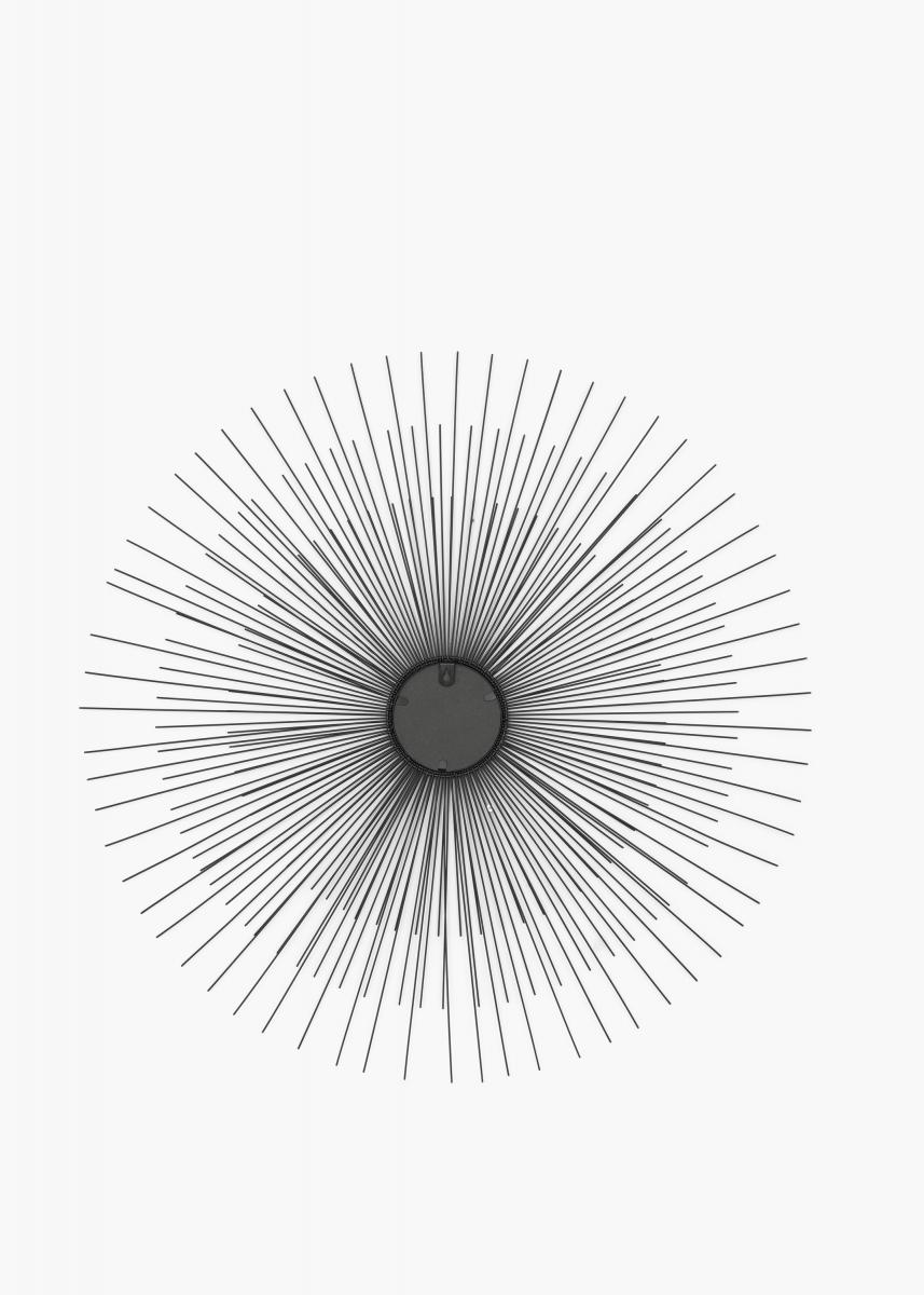 KAILA KAILA Ronde Spiegel Sunrays - Zwart 80 cm Ø