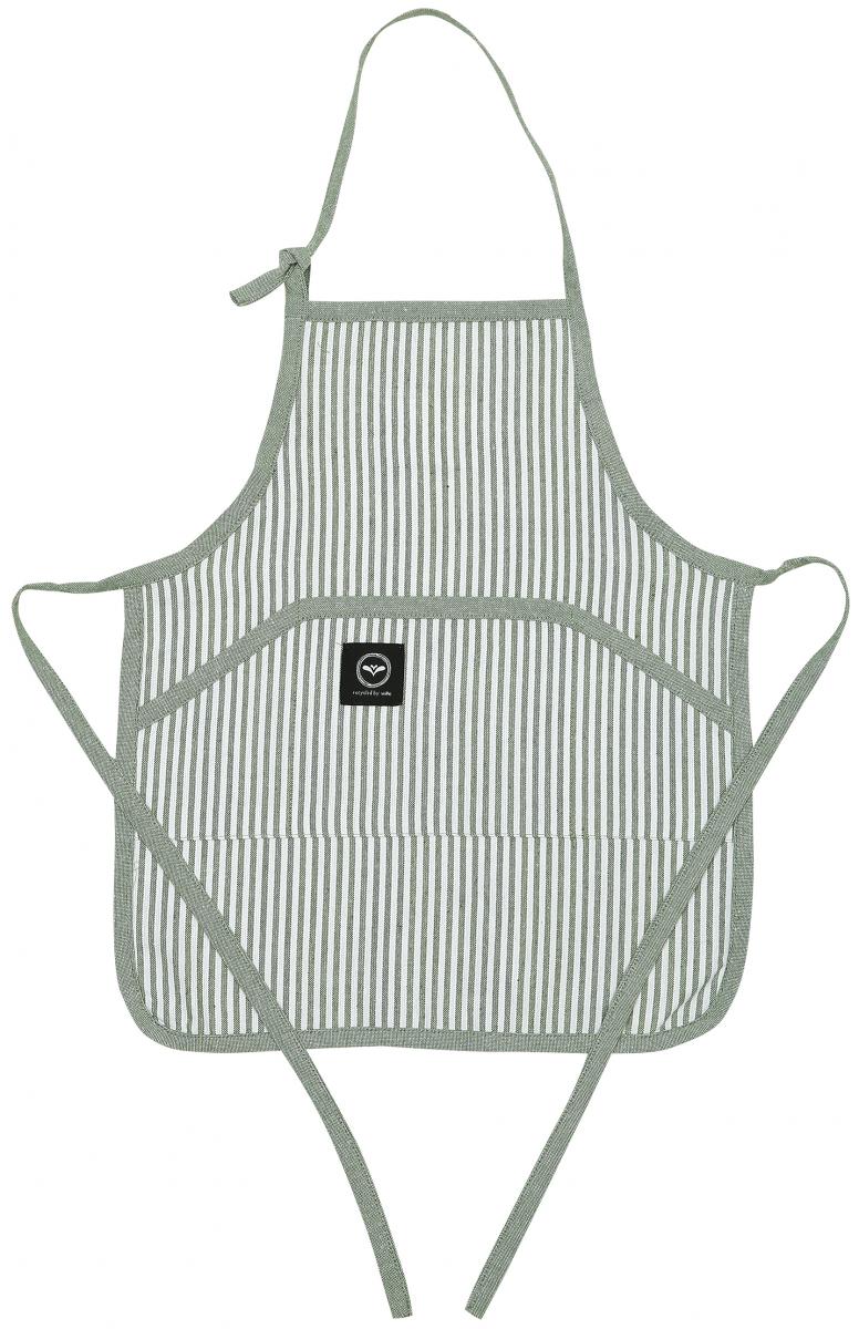 Recycled by wille Kinderschort Stina - Groen/Wit