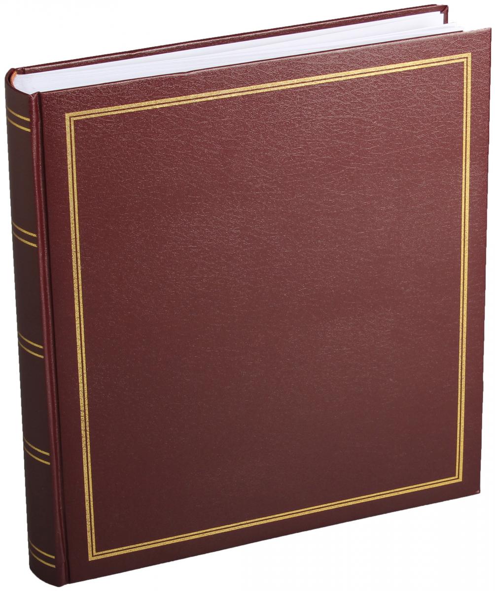 Estancia Diamant Fotoalbum Wijnrood 27,5x32 cm (100 Witte zijden / 50 Bladen)