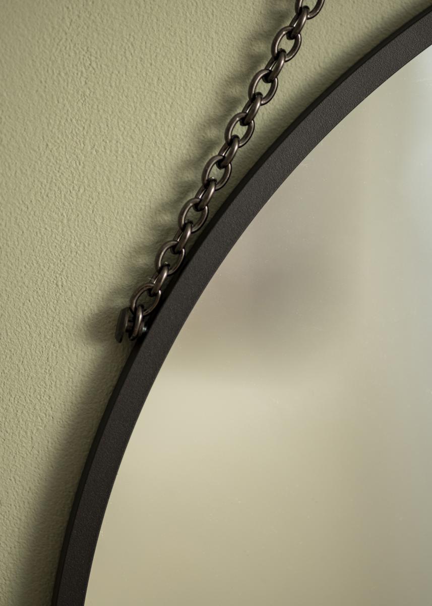 Artlink Ronde Spiegel Modern Zwart 51 cm Ø
