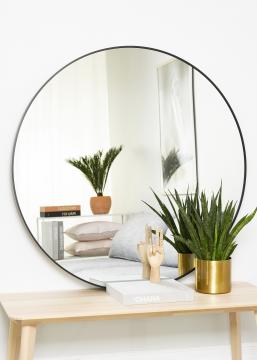 KAILA KAILA Round Mirror - Edge Black 110 cm 