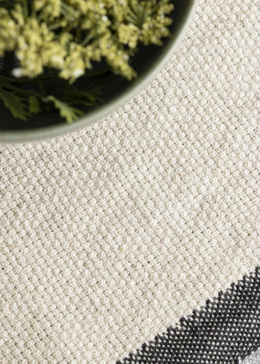 Fondaco Tafelloper Folke - Zwart 40x140 cm
