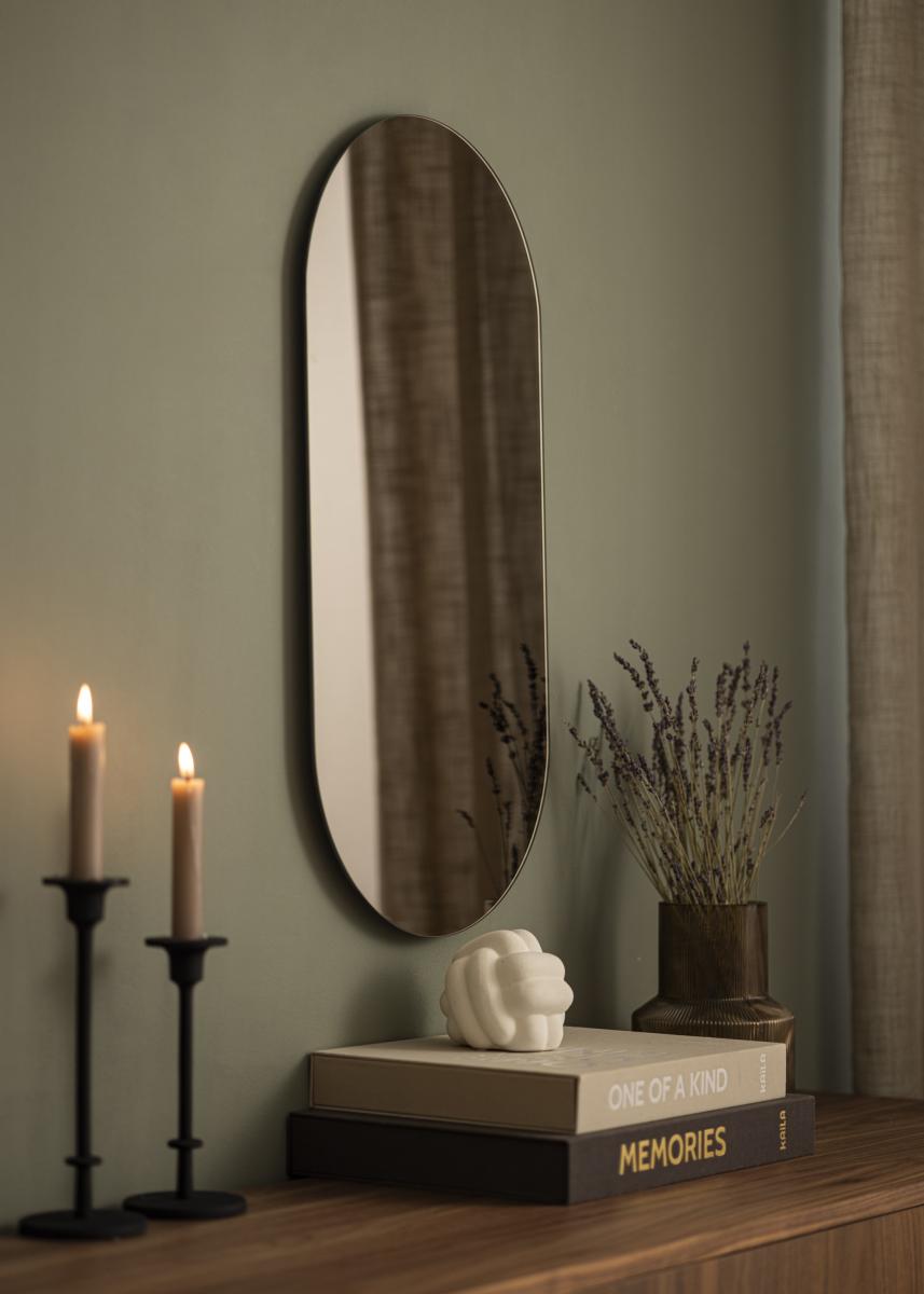 KAILA KAILA Spiegel Oval Dark Bronze 35x70 cm