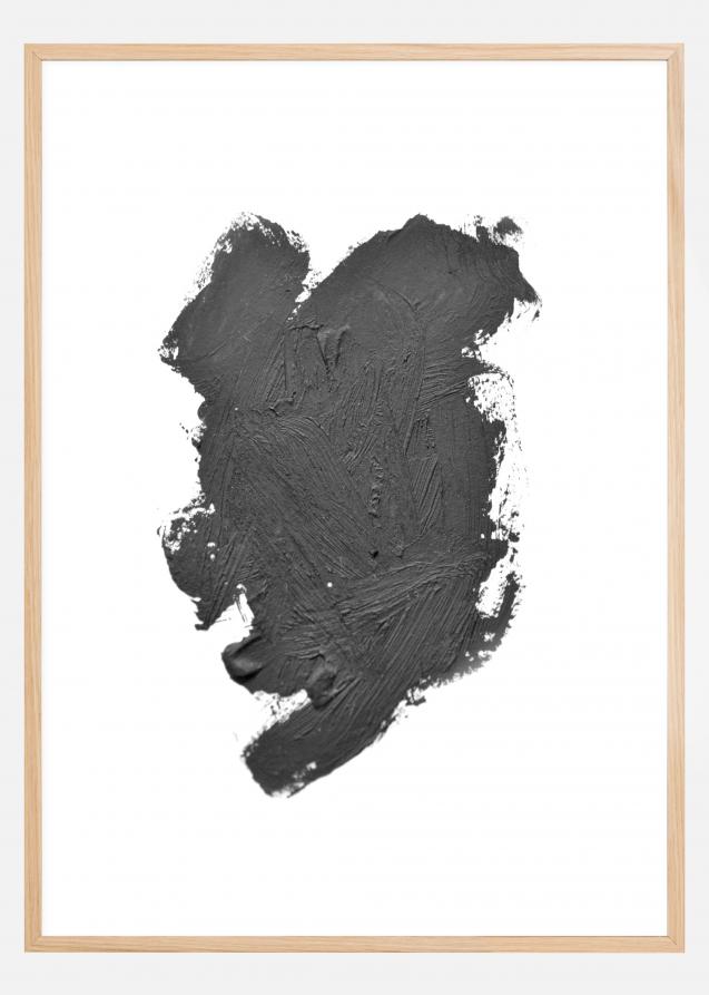 Bildverkstad Paintbrush Black Poster