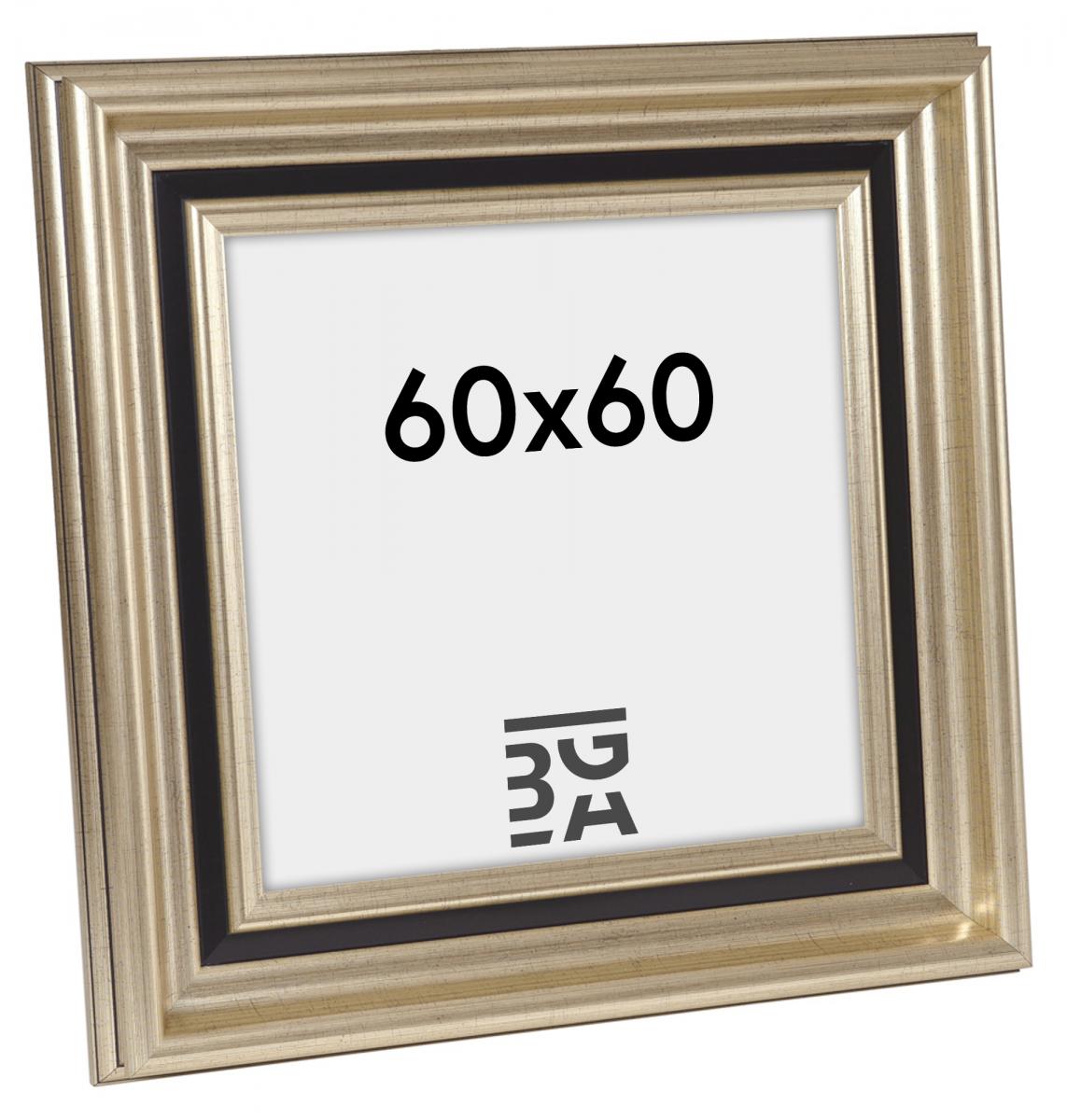 Ramverkstad Fotolijst Gysinge Premium Zilver 60x60 cm