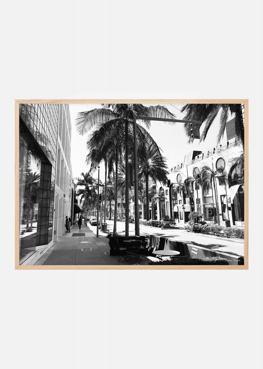 Saphira Consilio Beverly hills street Poster