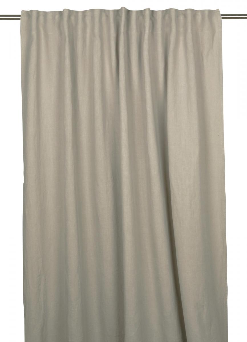 Fondaco Plooiband gordijnen Rami - Beige set van 2
