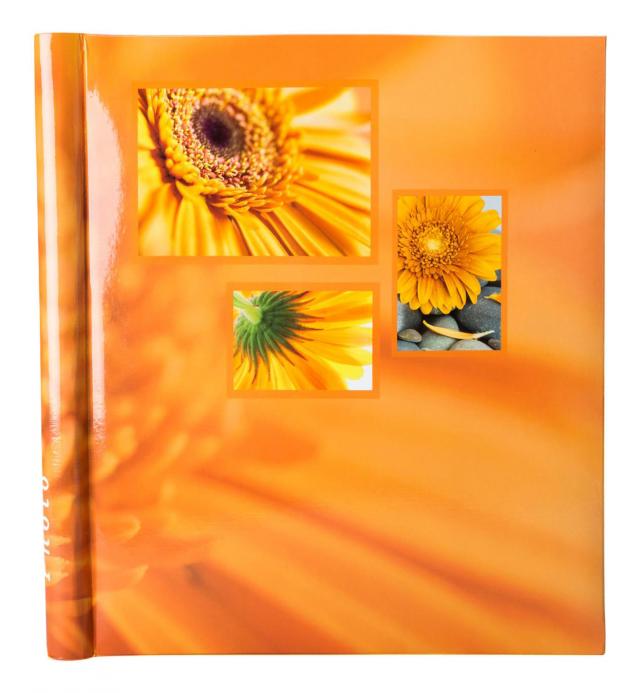 Difox Singo Album Zelfklevend Oranje (20 Witte zijden / 10 bladen)