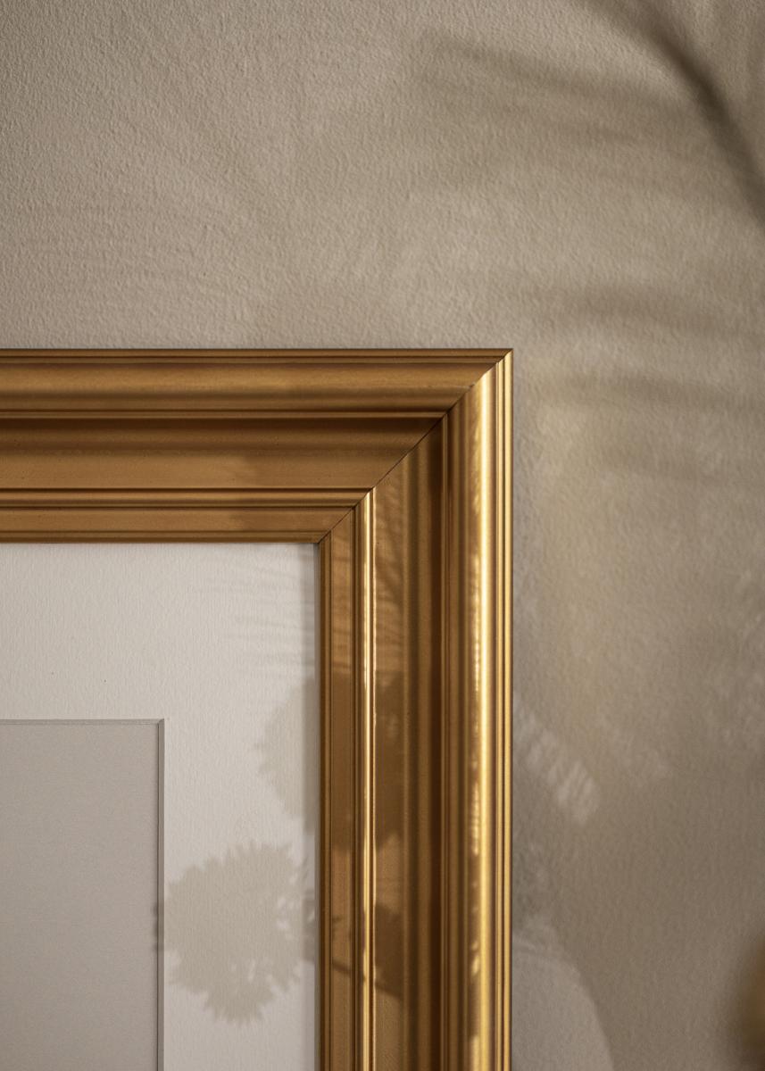 Ramverkstad Fotolijst Mora Premium Goud - Formaat naar keuze