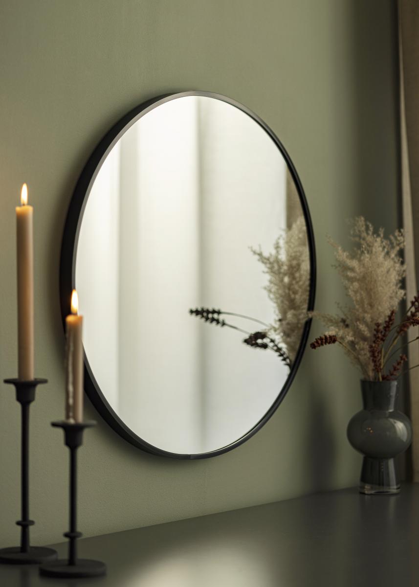 House Nordic Spiegel Madrid Zwart 60 cm 