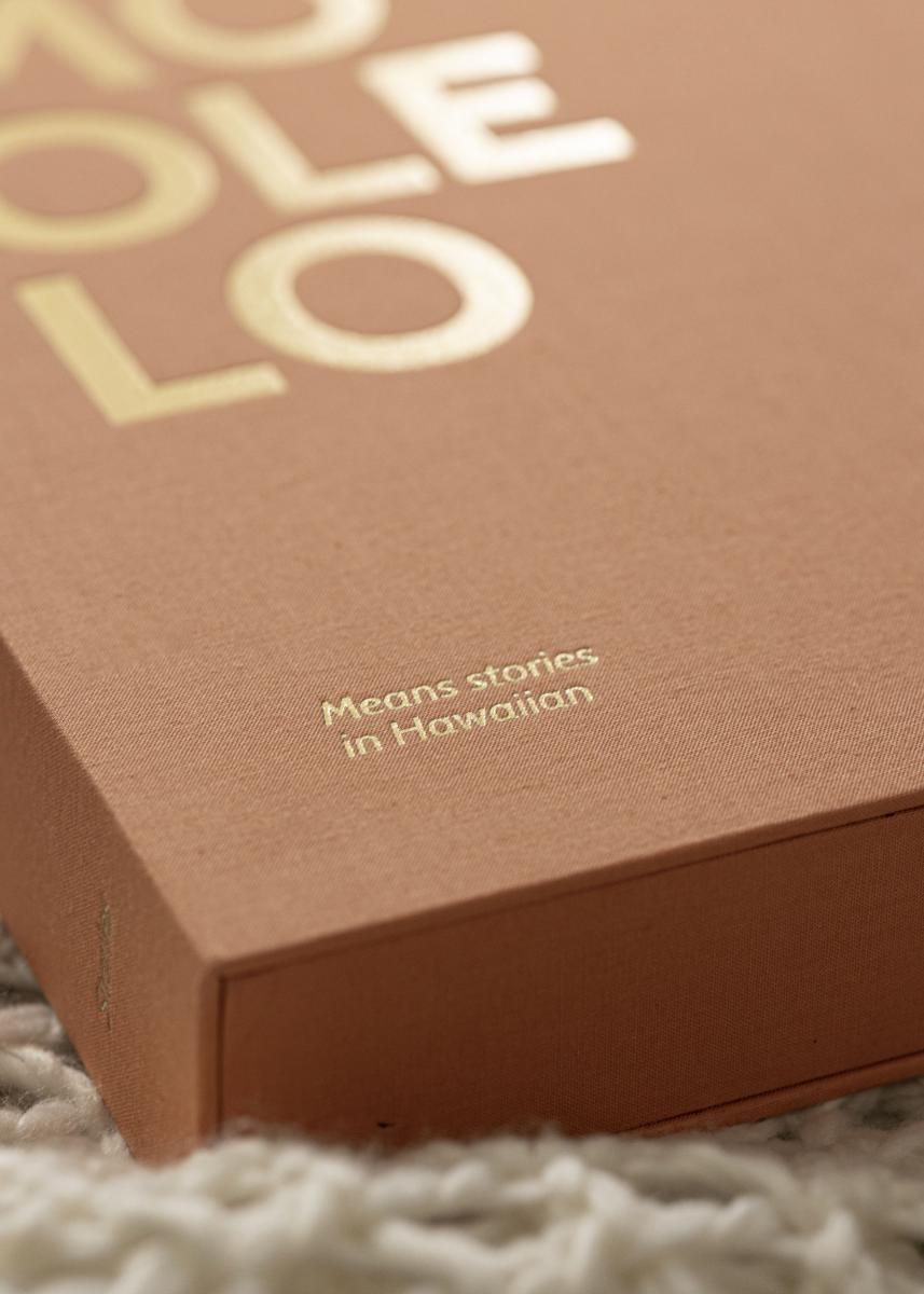 KAILA KAILA MO'OLELO - Coffee Table Photo Album (60 Zwarte zijden)