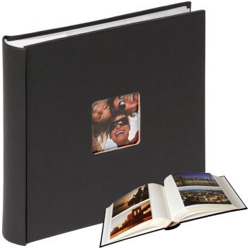 Walther Fun Album Memo Zwart - 200 Foto's van 10x15 cm