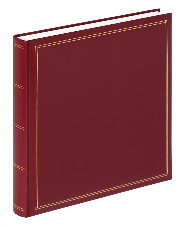 Walther Monza Album Classic Rood - 34x33 cm (60 Witte zijden / 30 bladen)