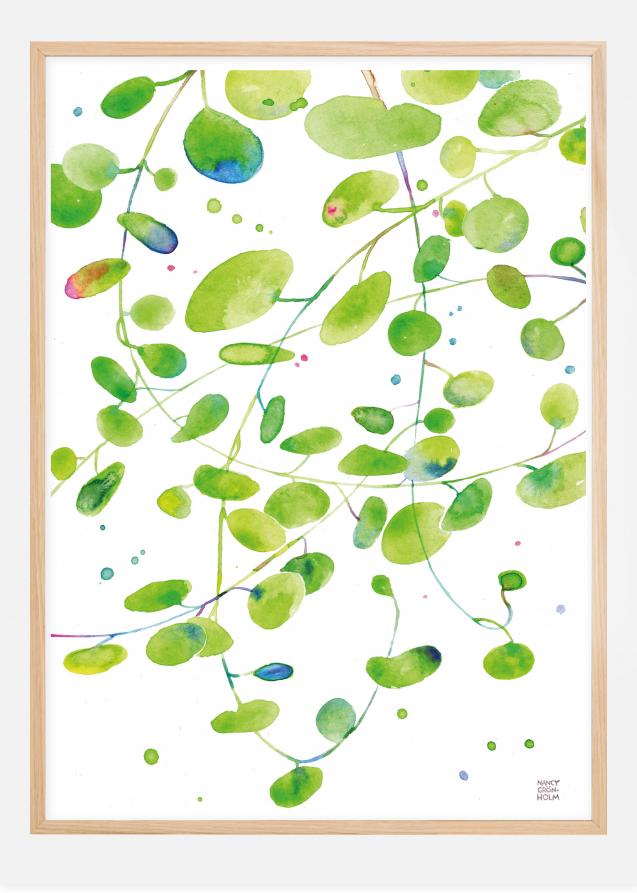Bildverkstad Green Leaves - Green isle studio Poster