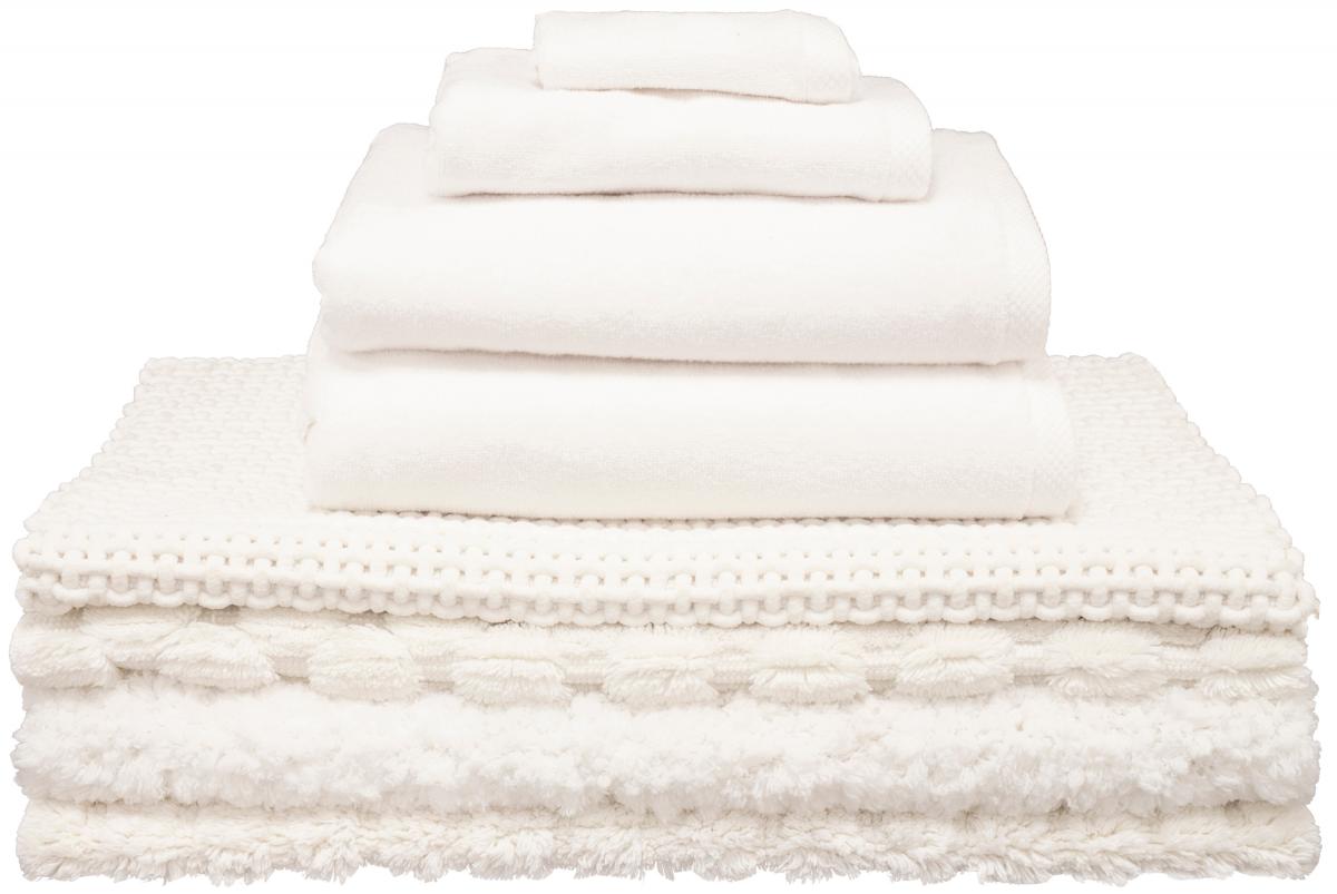 Norvi Group Badmat Dot - Sneeuwwit 60x100 cm