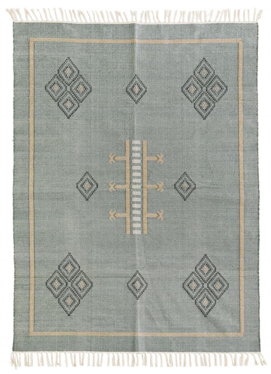 Madam Stoltz Vloerkleed Handvävd - Jade 120x180 cm