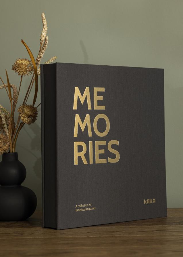 ID Factory KAILA FOTOALBUM MEMORIES Zwart - 600 Foto's van 10x15 cm