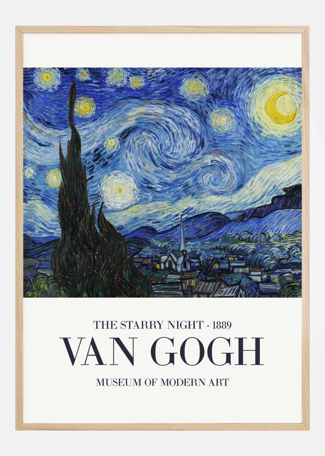 Bildverkstad VAN GOGH - The Starry Night Poster